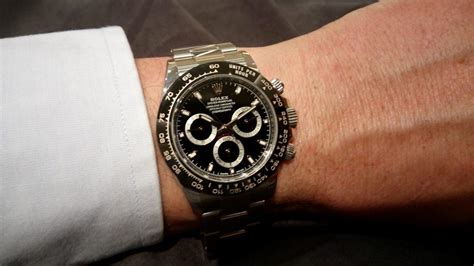 rolex daytona al polso donna|rolex daytona nero.